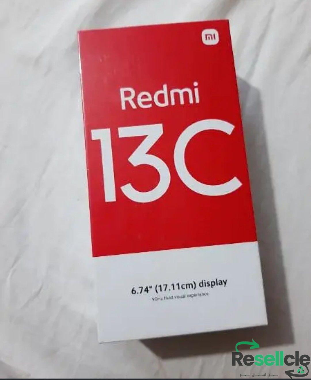 شاومى ريدمى 13 c مساحه 256 رام 8 جديد