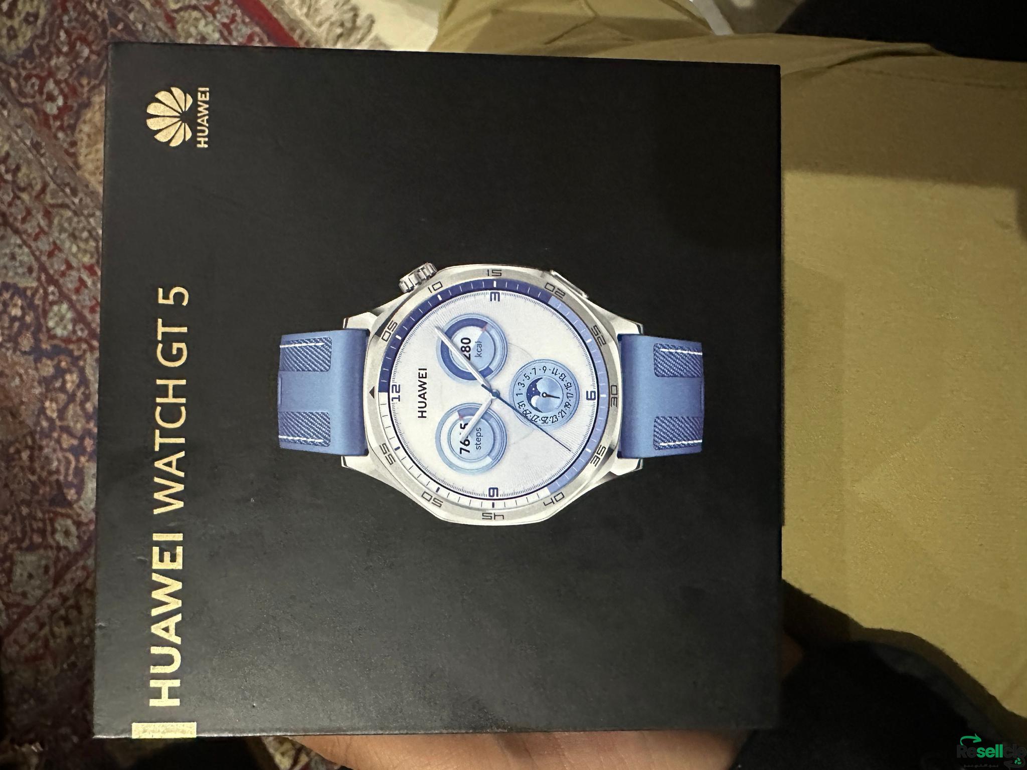 huawei watch gt5 blue 46mm