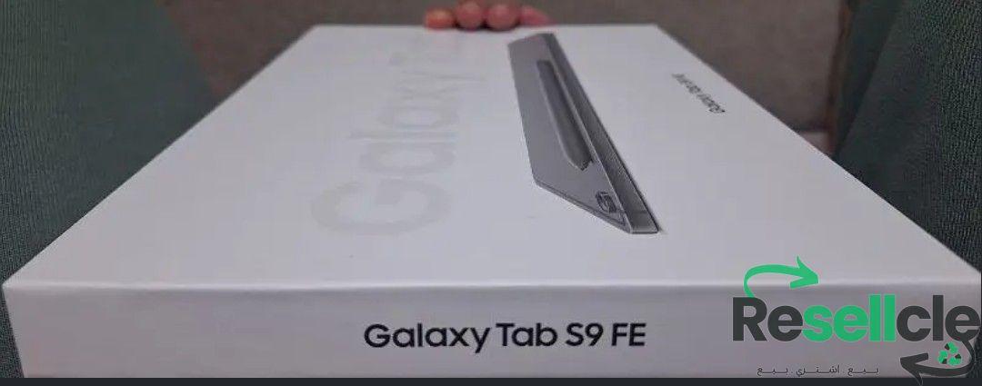 New Samsung Tab S9 FE GB Grayجديد متبرشم سامسونج تاب أس ٩ أف إي رمادي